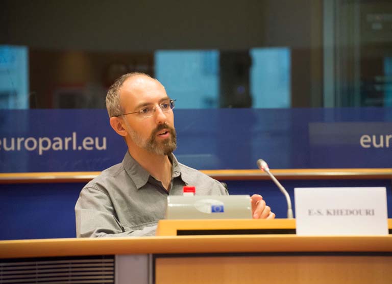 IM founder speaks at the European Parliament
